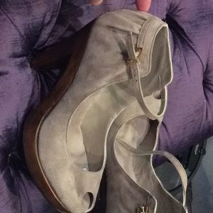 Beige suede Loeffler Randall